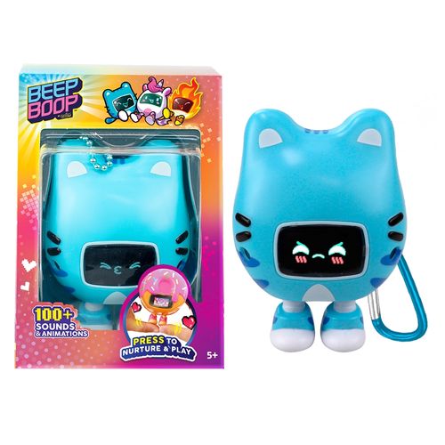 Beep Boop Miao Miao Bichinho Virtual Interativo Gatinho com Tela Colorida Multikids - BR2828