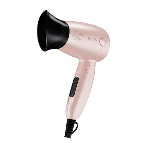 Secador de Cabelo Essencial Bivolt 1200W Rose Multi - EB303