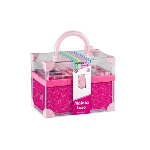 Kit Maleta de Maquiagem Infantil My Style Beauty Luxo Multikids - BR1335