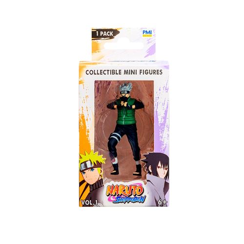 Bonecos Sortidos Naruto Shippuden 7,5cm Colecionáveis Multikids - BR2682