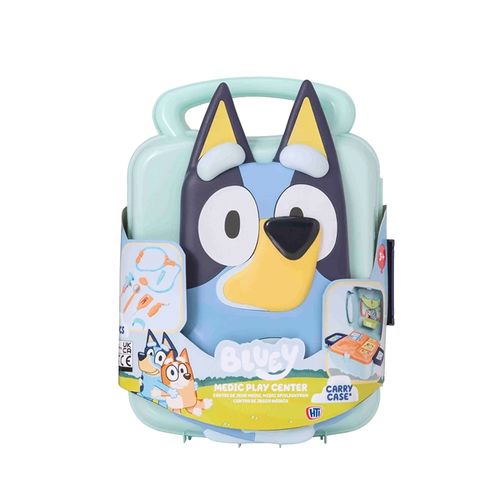 Kit Médico Maleta com Acessórios de Exame e Primeiros Socorros Dr. Bluey Multikids - BR2731