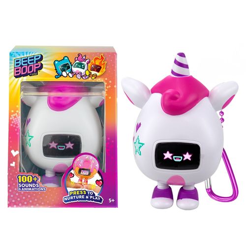 Beep Boop Kirin Bichinho Virtual Interativo Unicórnio com Tela Colorida Multikids - BR2827