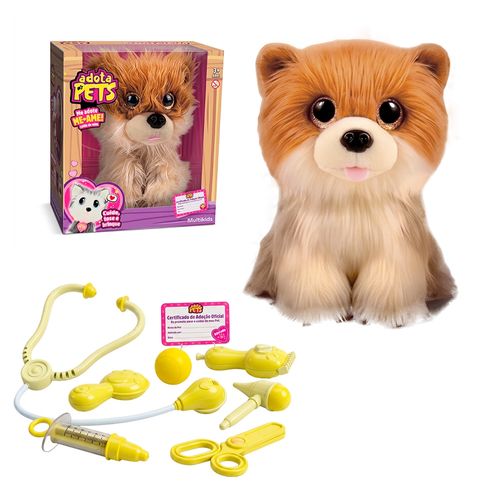 Pelúcia Adota Pets Caramelo Multikids - BR2602