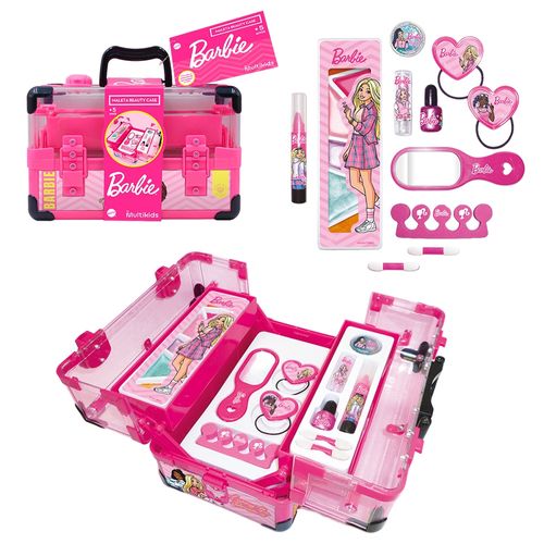 Maleta de Maquiagem Beauty Case Barbie Multikids - BR2594