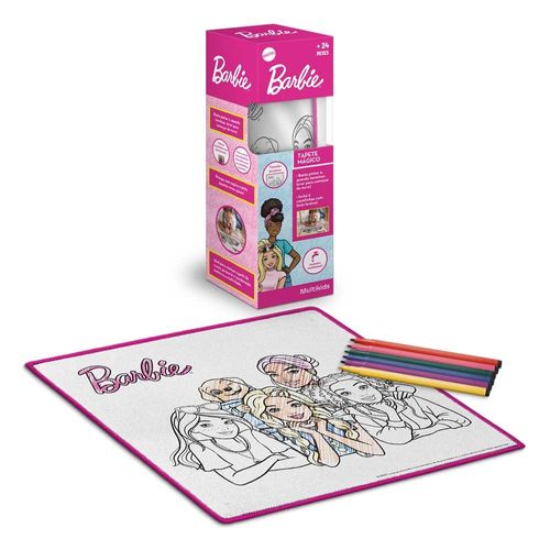Tapete Magico de Pintar Lavavel Barbie com Canetinhas Multikids - BR2558