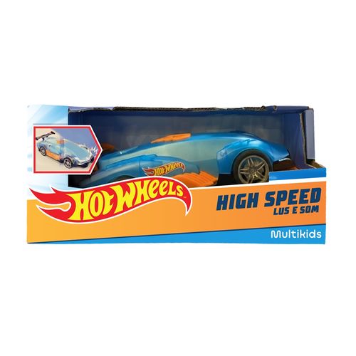 Carrinho Hot Wheels Turbo Blast Com Luz e Som Multikids - BR2633