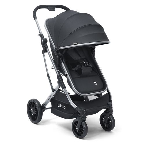Carrinho Passeio Moisés Duna 0-15kgs Preto Litet - BB470