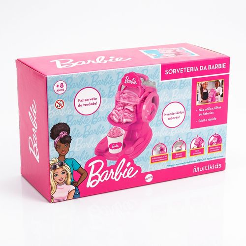 Sorveteria Barbie Kids Chef com Acessórios Multikids - BR2803