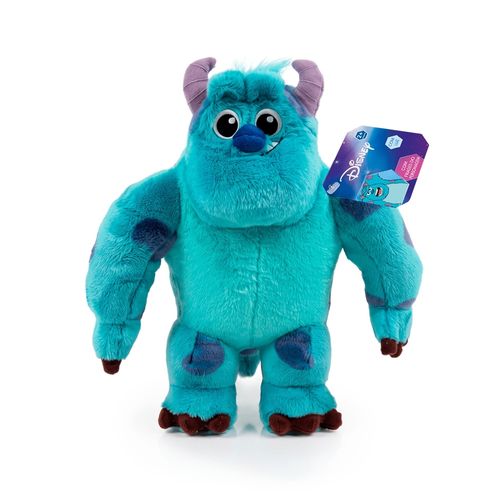 Pelúcia Sulley Monstros S.A. Disney 30cm com luz e som Multikids - BR2654