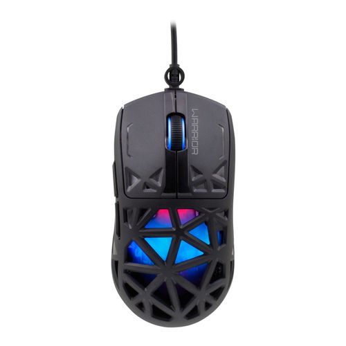 Mouse Gamer Com Fio Rokk Preto Warrior - MO431