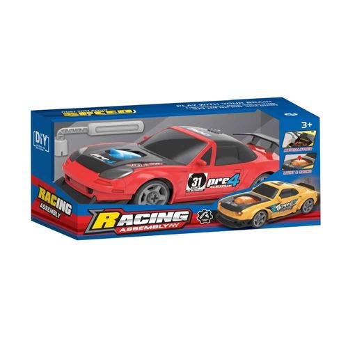 Carrinho de Corrida Express Wheels Pit Stop Vermelho Multikids - BR2680OUT [Reembalado]