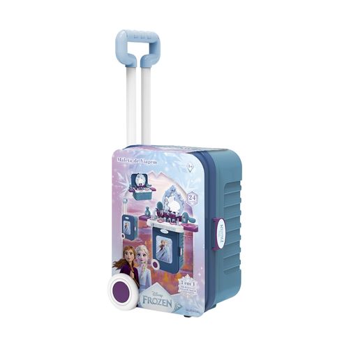 Mala de Viagem e Penteadeira 3 em 1 Frozen Disney Multikids - BR2645
