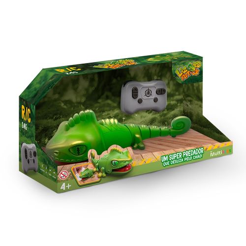 Carrinho de Controle Remoto com Design Lagarto Mini Lizard Attack Multikids - BR2749