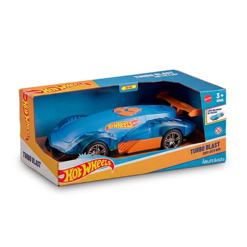 Carrinho Hot Wheels Turbo Blast Com Luz e Som Multikids - BR2633