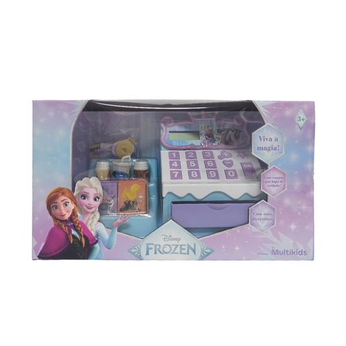 Caixa Registradora com Acessórios, Som e Luz Frozen Disney Multikids - BR2801