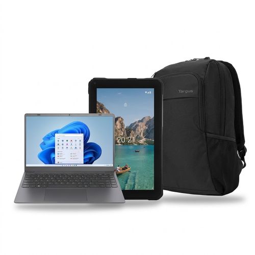 Kit Notebook Ultra 15.6" + Tablet Mirage 7" + Mochila Targus - UB365K