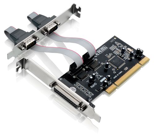 Placa PCI Multilaser com 2 Portas Seriais + 1 Porta Paralela de 32 Bits - GA129