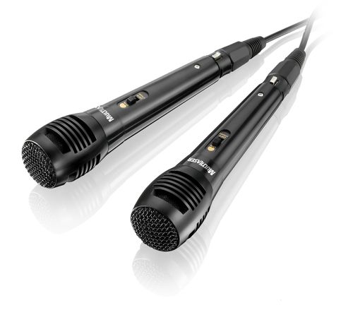 Microfones Karaokê Mic Band Multilaser Ps2 Xbox360 - JS053