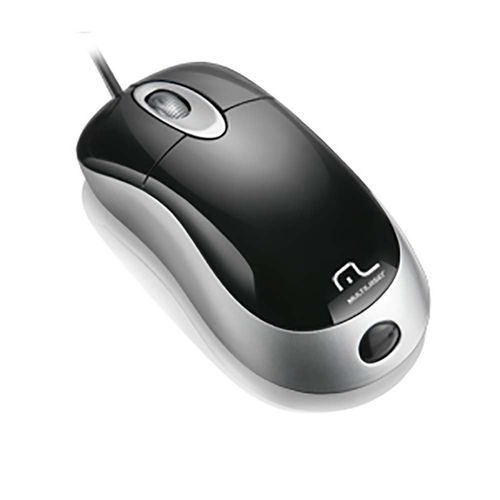 Mouse Multilaser Basic Com Fio Usb 800Dpi Prata - MO010