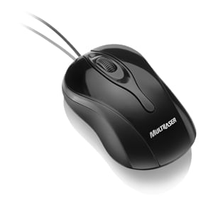 Mouse Usb Colors Preto Multilaser  - MO141