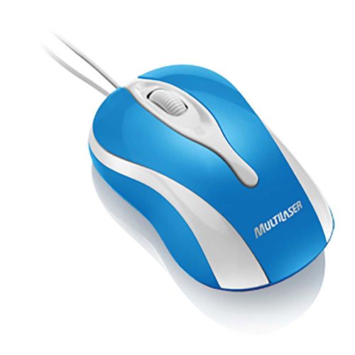 Mouse Colors Cyan Usb - MO142