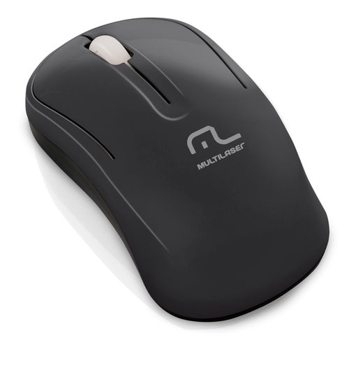 Mouse Sem Fio Multilaser Preto - MO173