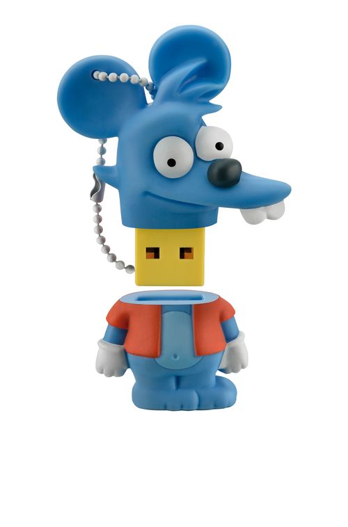 Pen Drive Comichão Simpsons 8GB USB Leitura 10MB/s e Gravação 3MB/s Multilaser - PD076