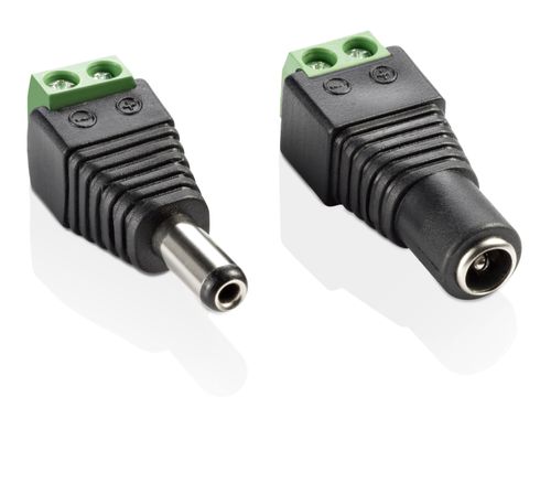 Conector P4 macho com borne - Giga Security - SE127