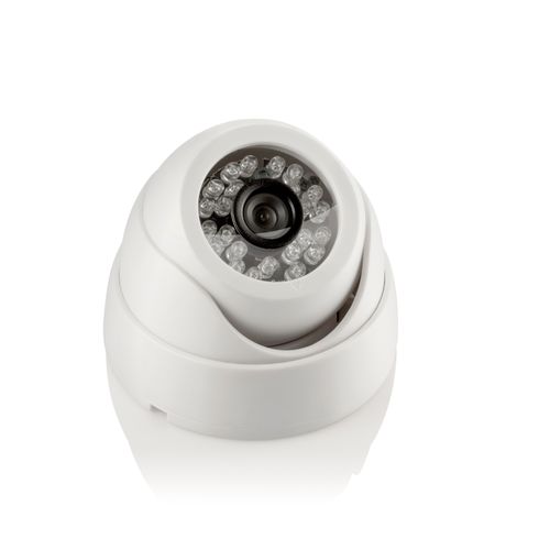 Camera De Seguranca Dome Ahd 1080P 3,6Mm - 24 Leds-Branca Multilaser - SE170
