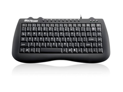 Teclado Mini Multimidia Preto Usb - TC089