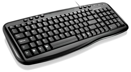 Teclado Super Multimidia Black Piano Usb - TC127