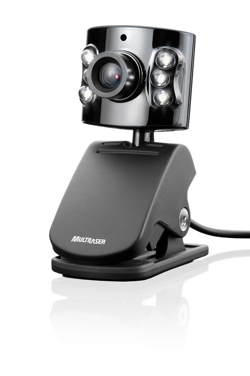 Webcam Multilaser 5Mp Com Microfone Embutido - WC040