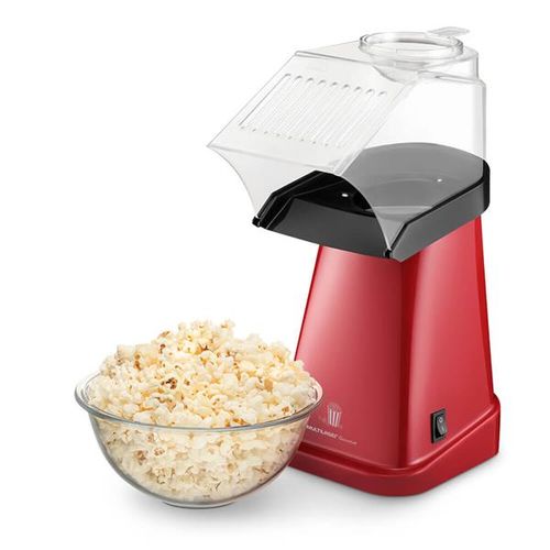 Pipoqueira Elétrica Multilaser Gourmet sem Óleo 220V 1200W Copo Dosador Vermelha - CE028