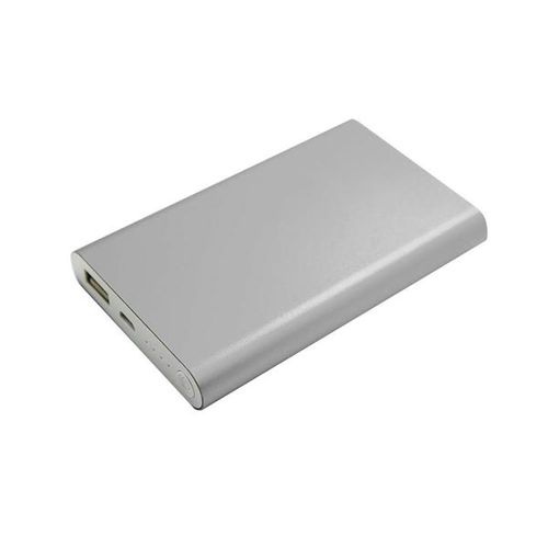 Power Bank Silver Multilaser Bateria 8,000 MAH de Polímero Concept Prata - CB133