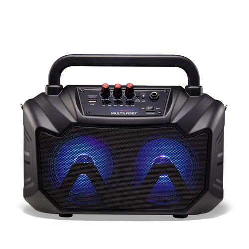 Caixa de Som Double Speaker Portátil 80W RMS Multilaser - SP289