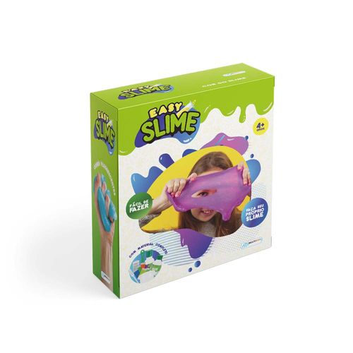 Kit Easy Slime Faça Você Mesmo com Material para 1 Unidade Indicado para +4 Anos Multikids - BR1048