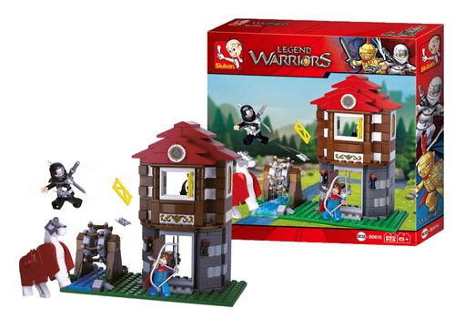 Blocos Cavaleiros Forte De Guerra 280pcs - BR1344