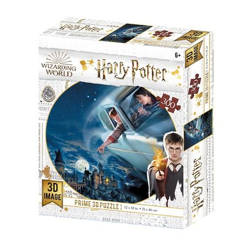 Quebra-Cabeça 3D Harry e Rony Harry Potter 300 Peças - BR1325
