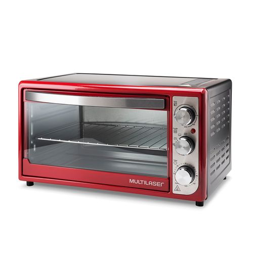 Forno Elétrico 46L Multilaser 220V 1500W Vermelho - CE130OUT [Reembalado]