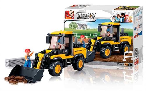 Blocos de Montar Construção Empilhadeiras 212 Peças Indicado para +6 Anos Material Plástico Colorido Multikids - BR827OUT [Remanufaturado]