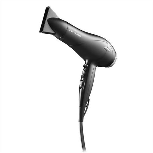 Secador de Cabelo Multilaser Beauty 127V 1900W 2 Velocidades e 3 Combinações de Temperatura Preto - EB02OUT [Reembalado]