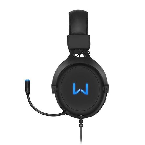 Headset Gamer Volker USB 7,1 3D Surround Sound LED Azul Warrior - PH258OUT [Reembalado]