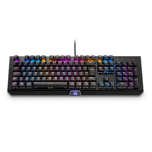 Teclado Gamer Mecânico RGB e Macro Kane Preto Warrior - TC235
