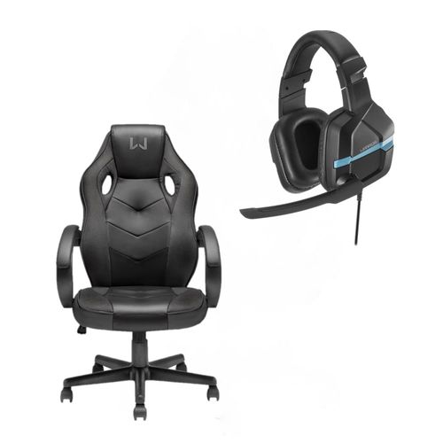 Cadeira Gamer Warrior – Compre e Leve Headset Gamer Askari P3 Stereo PS4 Azul - PH292K