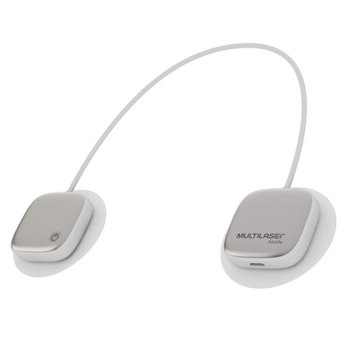 Mini Tens Alívio de Dores Musculares Recarregável via USB - Multilaser Saúde - HC172OUT [Reembalado]