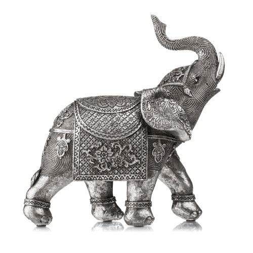 Elefante Decorativo Raj Poliresina Uphome - UD350X [Reembalado]