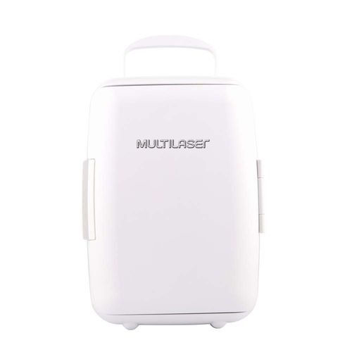 Mini Geladeira 6L Branca 12V 127V Capacidade 4 Garrafas de 600ML com Cabo DC Branca Multilaser - TV011OUT [Reembalado]