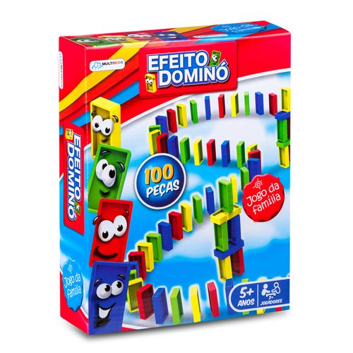 Jogo Efeito Dominó Multikids - BR1286OUT [Reembalado]