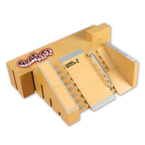 Prodeck Pista Skate Park com 2 Skates de Dedo Multikids - BR1801OUT [Remanufaturado]