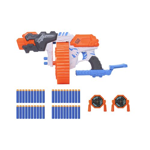 Lançador de Dardos X-Target Rapid Gamma Com 40 Dardos Multikids - BR1458OUT [Reembalado]